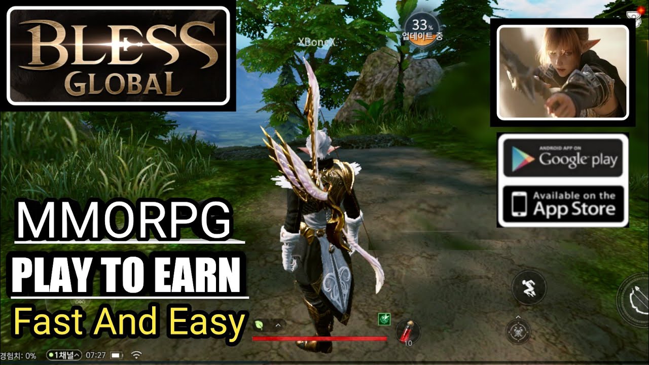 Bless Global Gameplay | Play to earn  New Best MMORPG NFT game