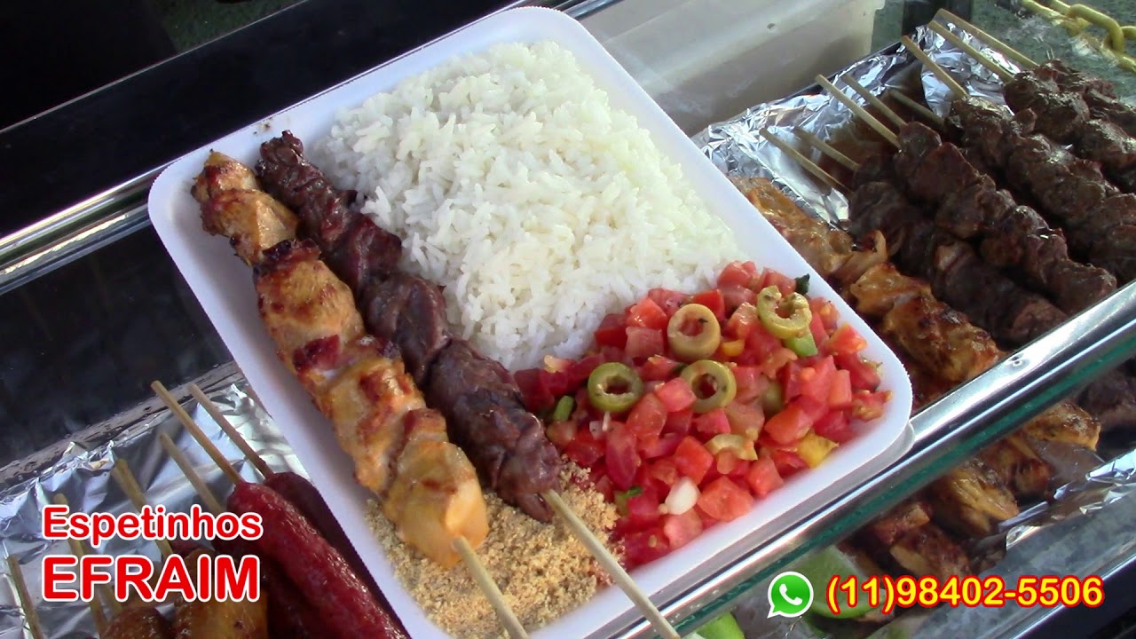 CHURRASQUINHO DO EFRAIM ESPETINHOS ! COHAB 2 !