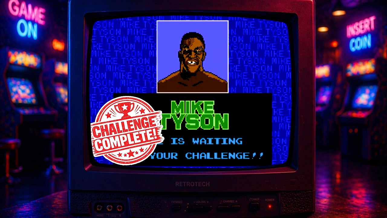Start → Tyson - NO CODES • NO CONTINUES | Mike Tyson’s Punch-Out!! (NES + CRT)