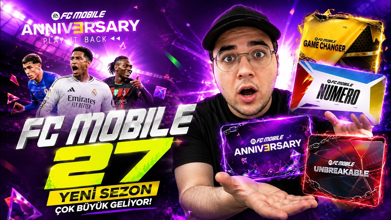 EA DUYURDU 📣 FC MOBILE 27 GELİYOR 😱 SIFIRLANMA, BETA, YENİ ETKİNLİKLER 🔥