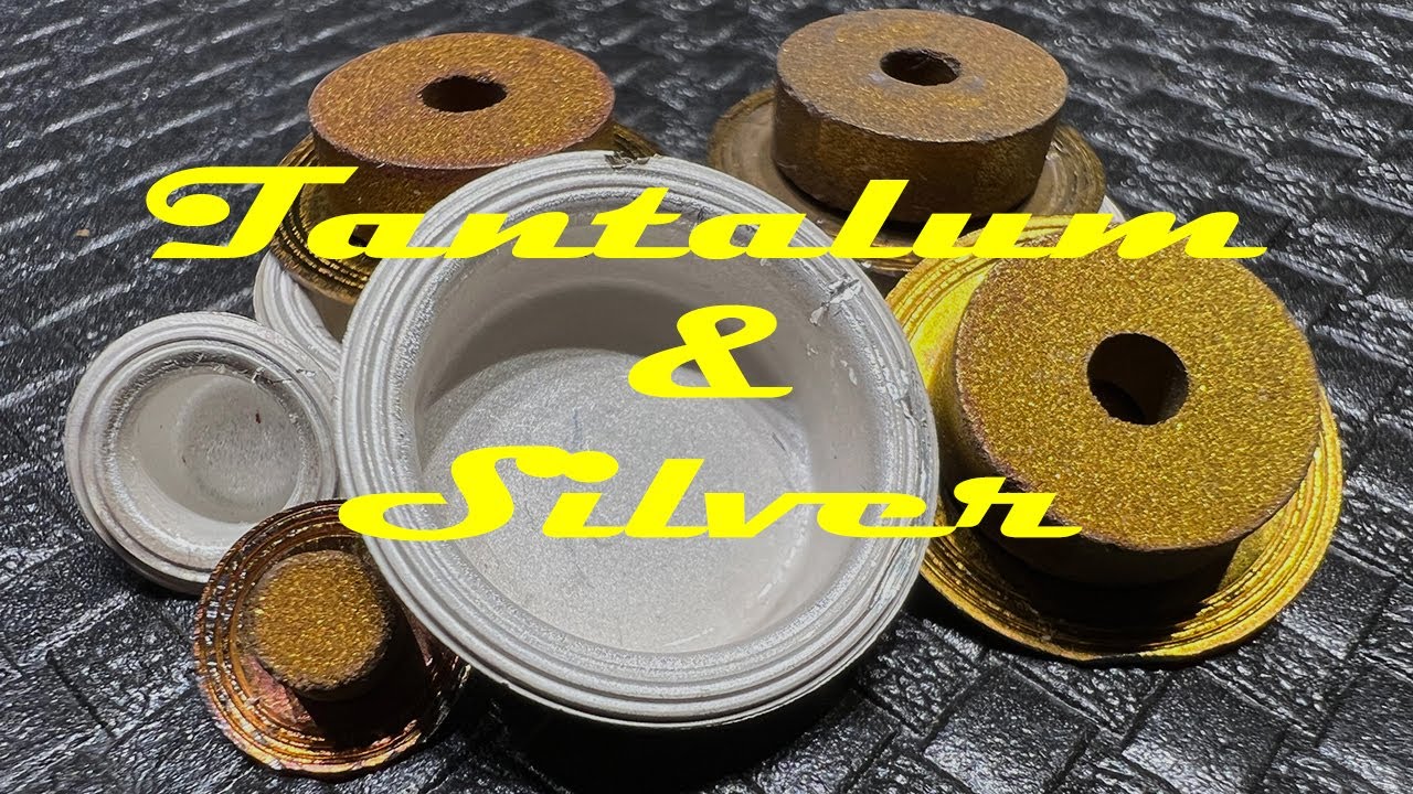 Tantalum and Silver from Capacitors