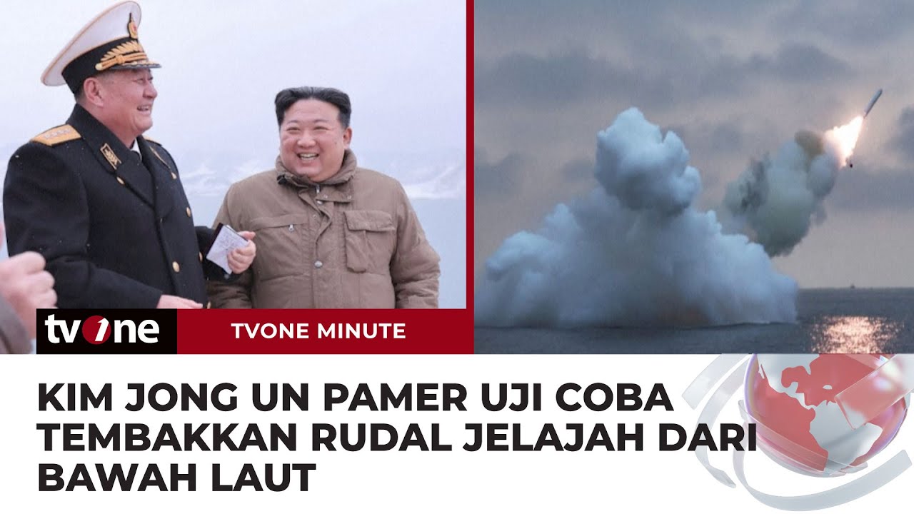 Heboh! Korea Utara Kembali Uji Coba Menembakkan Rudal Jelajah | tvOne Minute