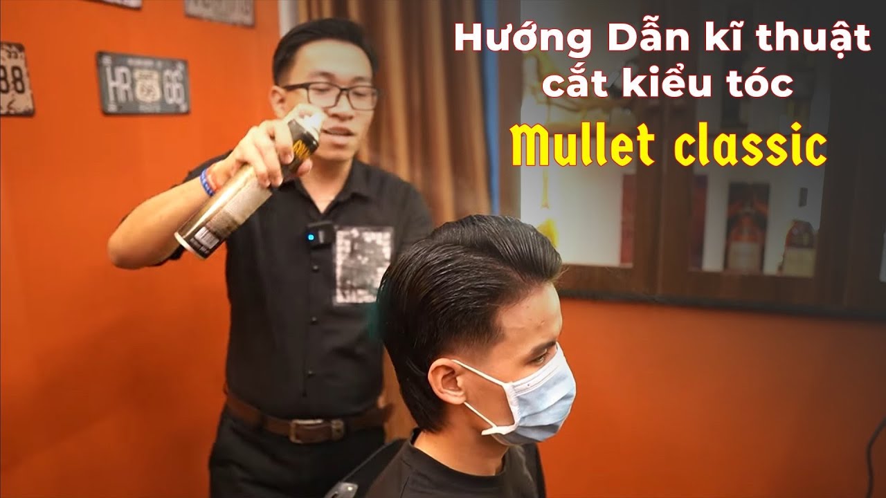 Hướng dẫn chi tiết cách cắt tóc Mullet Cổ Điển | QC Luxury