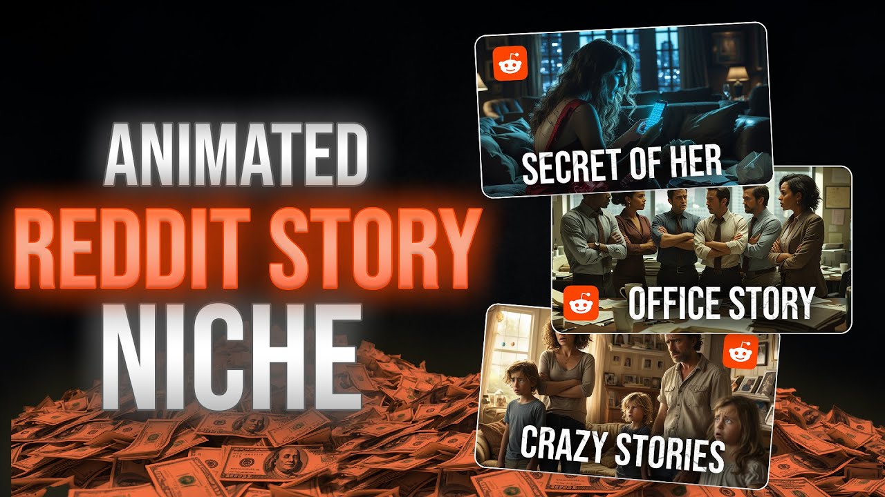 VIRAL Animated Reddit Stories Niche | YouTube Automation($245/Day)