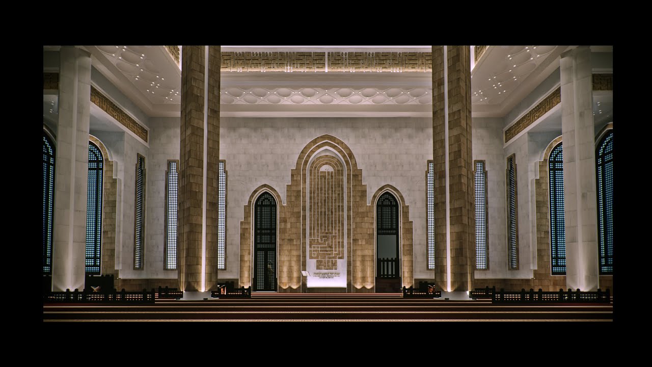 lumion architectural animation ( Mosque in ksa )