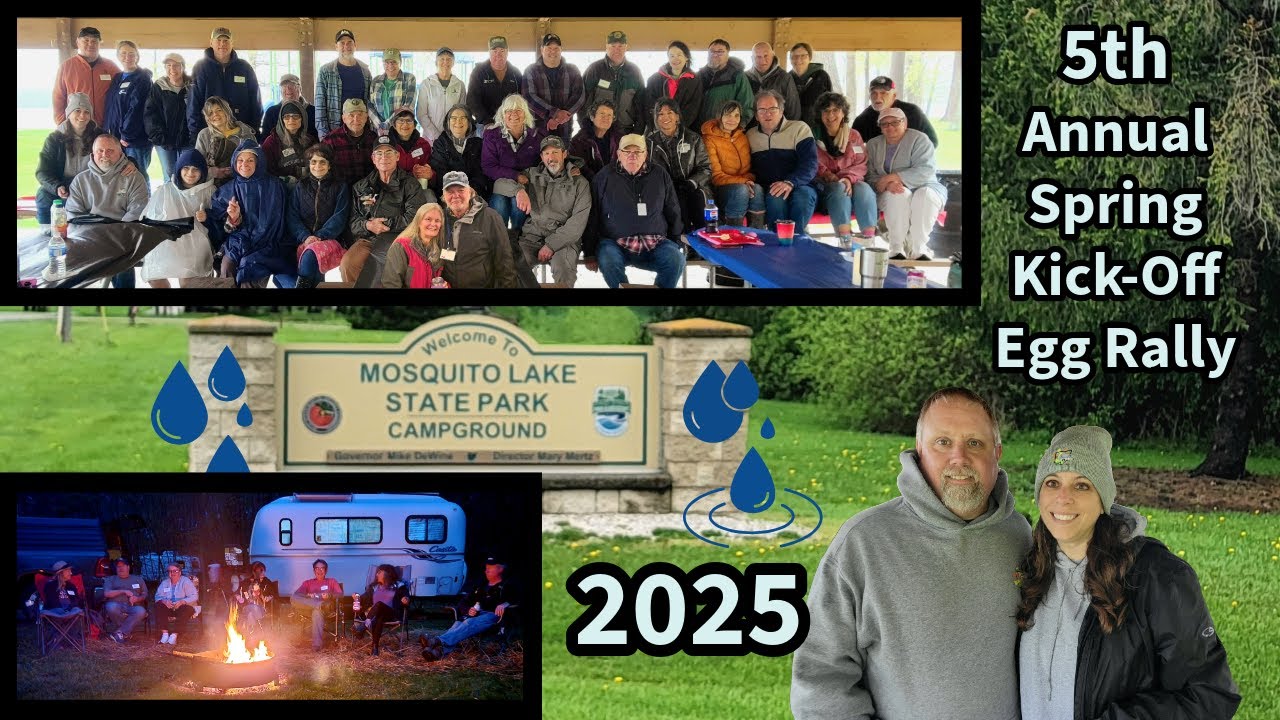 Casita Owners of Ohio Mosquito Lake Rally 2025