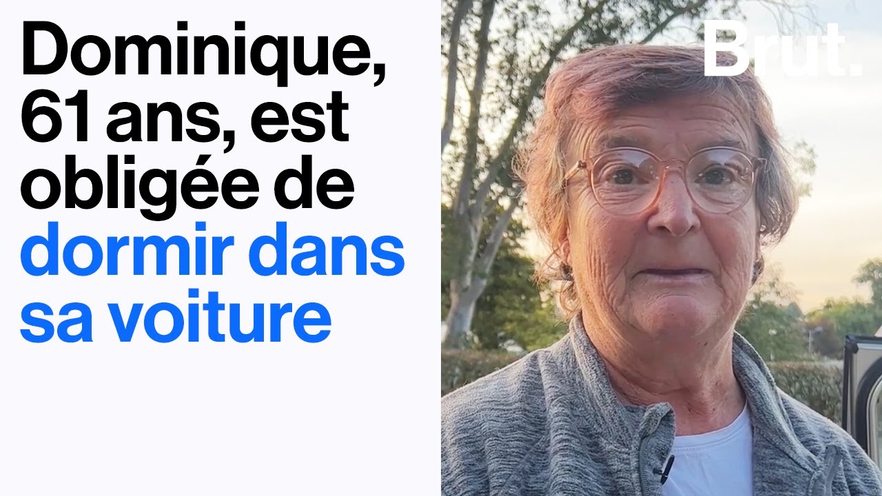 Dominique, 61 ans, dort dans sa voiture