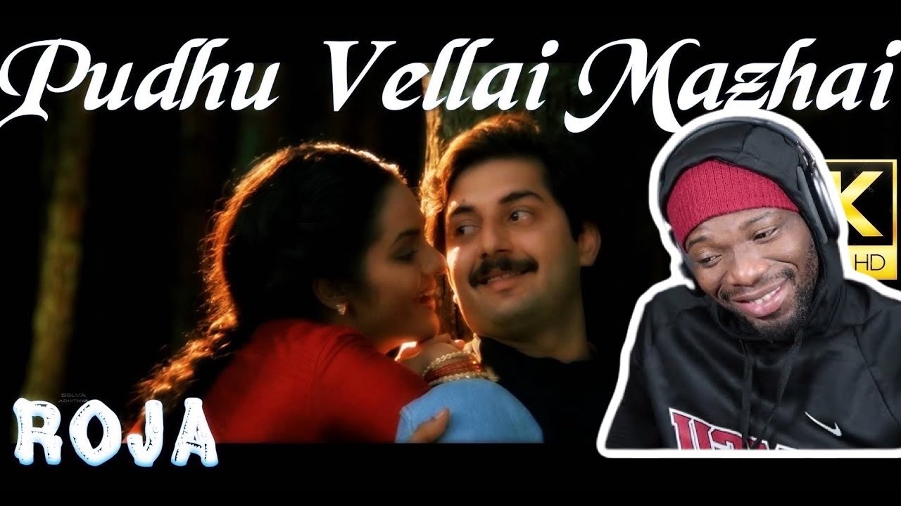 Pudhu Vellai Mazhai | Roja Video Song | Aravind Swamy,Madhubala | A.R.Rahman (REACTION)