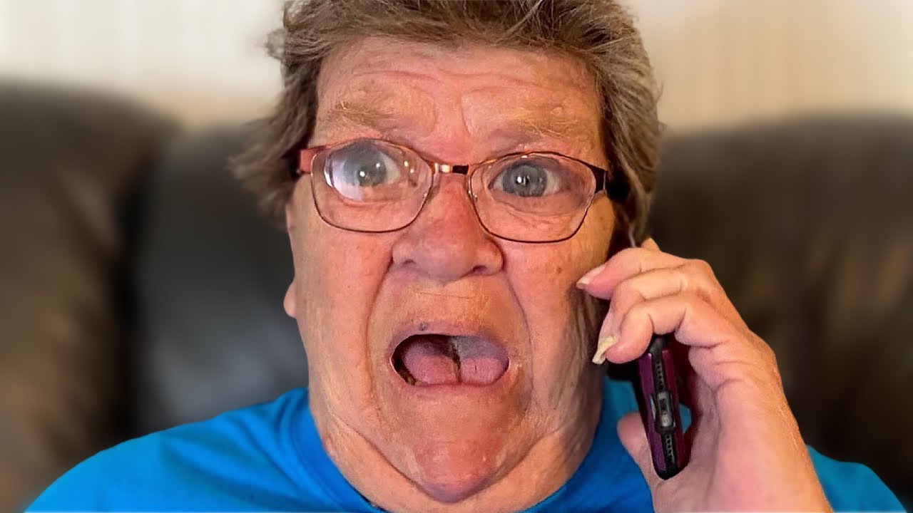 GHOST PRANK ON ANGRY GRANDMA!