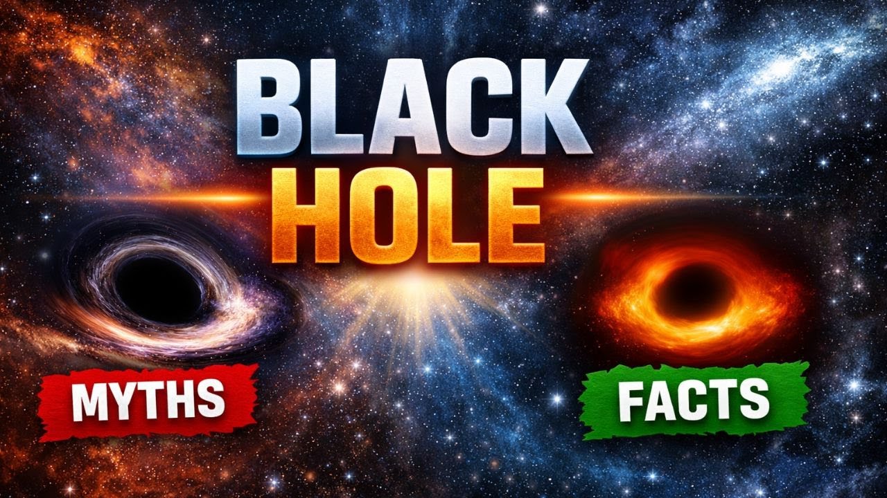 Black hole myths VS facts #nasa #blackhole #space