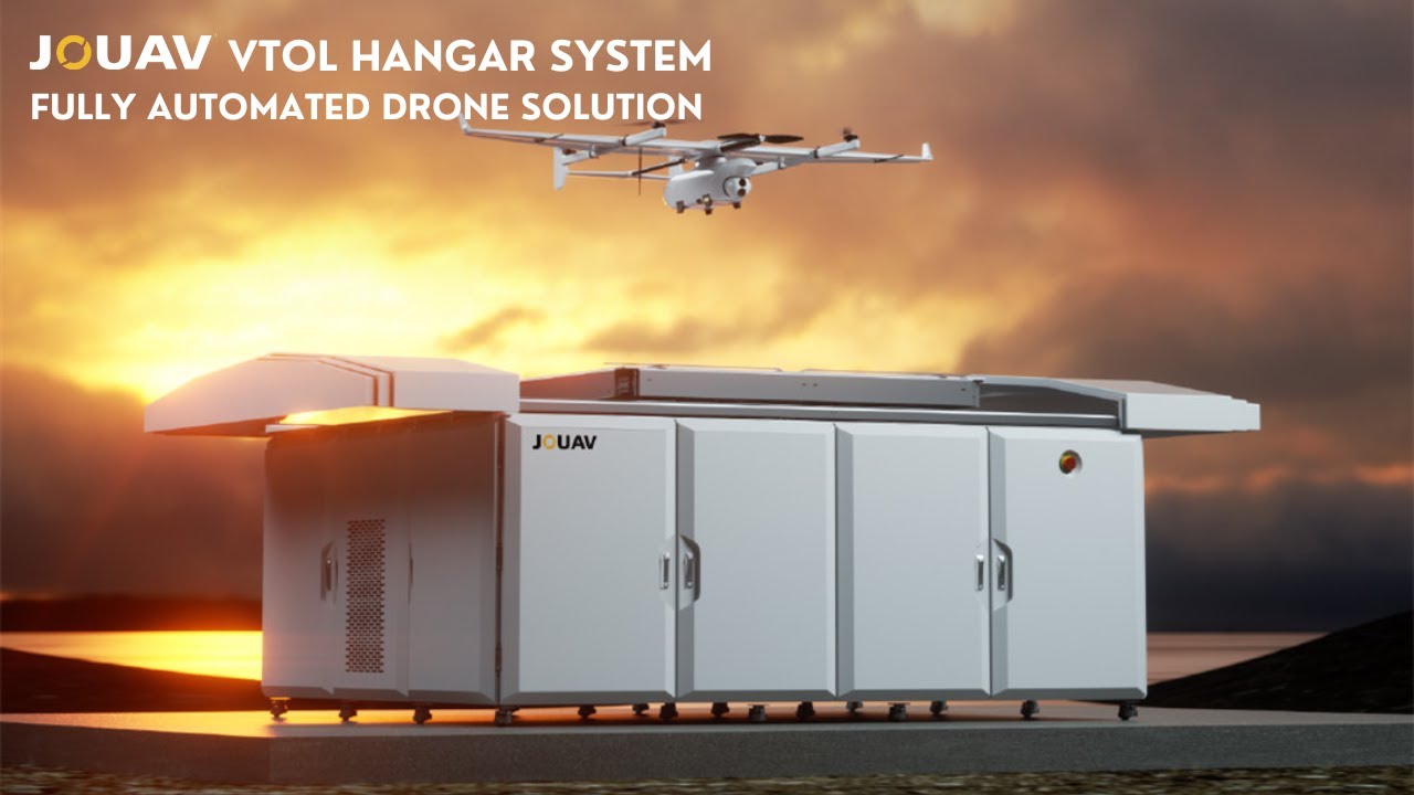Witness The Fully Automated Operation of JOUAV VTOL Drone Hangar