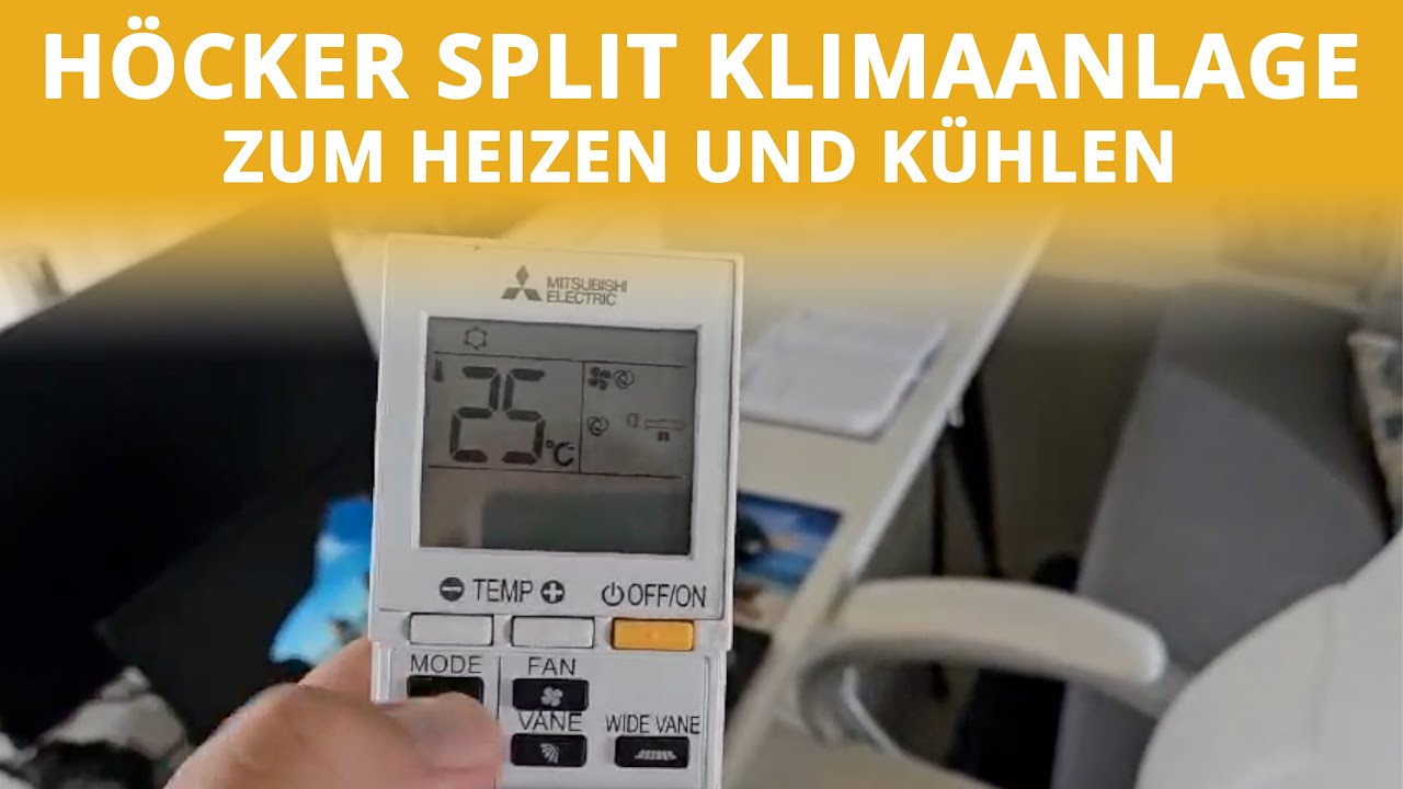 Höcker Split Klimaanlage zum Heizen und Kühlen | Höcker Wärmepumpen