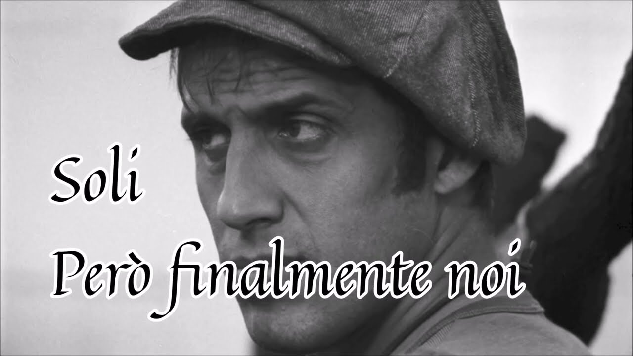 SOLI ❤ ADRIANO CELENTANO -CON TESTO 🎤(with lyrics)🎤♫♫ [1979]