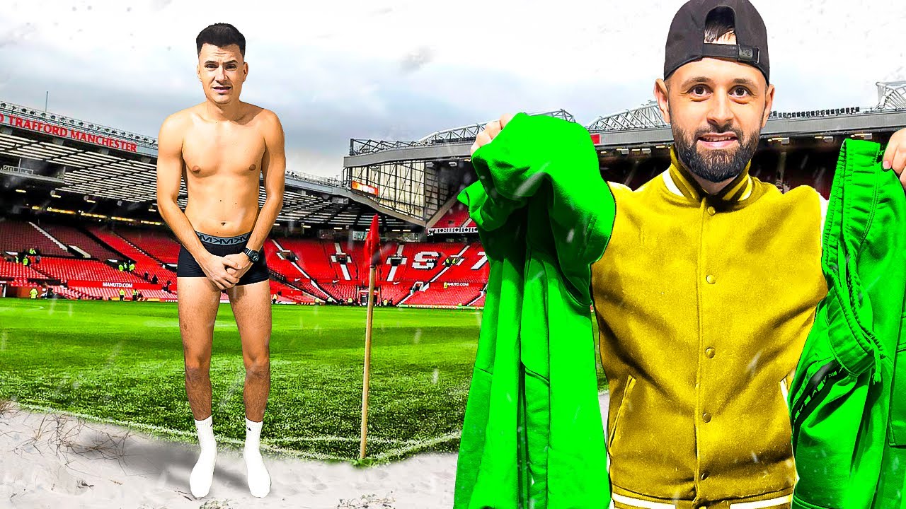 M-A PUS SA ALERG DEZBRACAT PE STADION 🥶 **PROVOCARI DE CRACIUN**