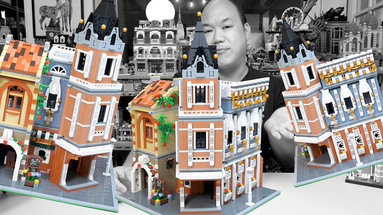 Afternoon Tea Restaurant Modular | Mould King Brick Review 16026