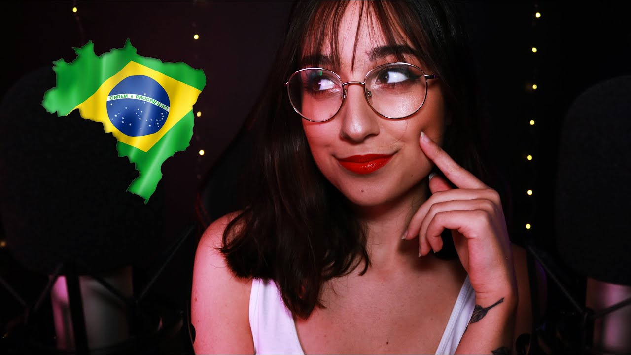 ASMR Sussurrando Nomes dos Estados do Brasil com Sotaque Português de Portugal! 🇧🇷 🇵🇹