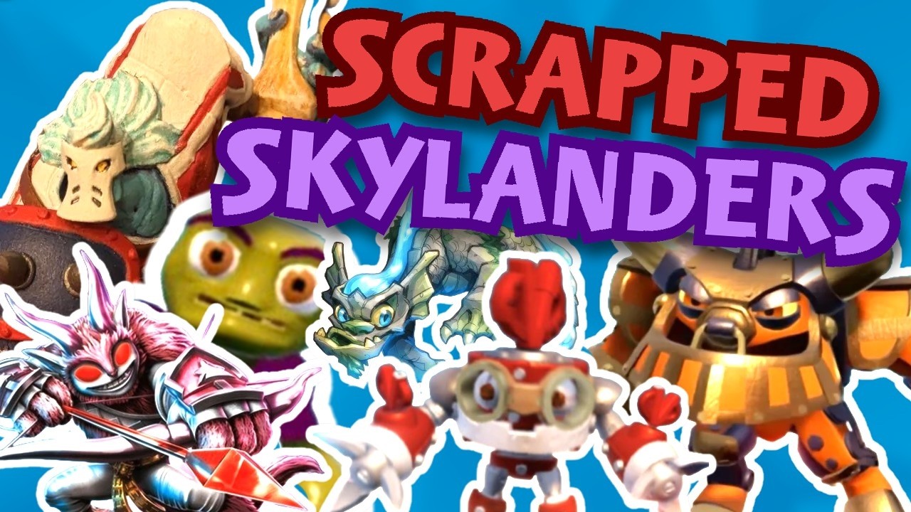 Skylanders 7 And Scrapped Skylanders