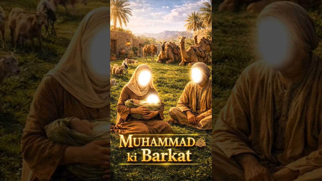 Muhammad ﷺ Ka Bachpan | Part 2| #muhammad #muhammadﷺ #prophetmuhammad #shorts