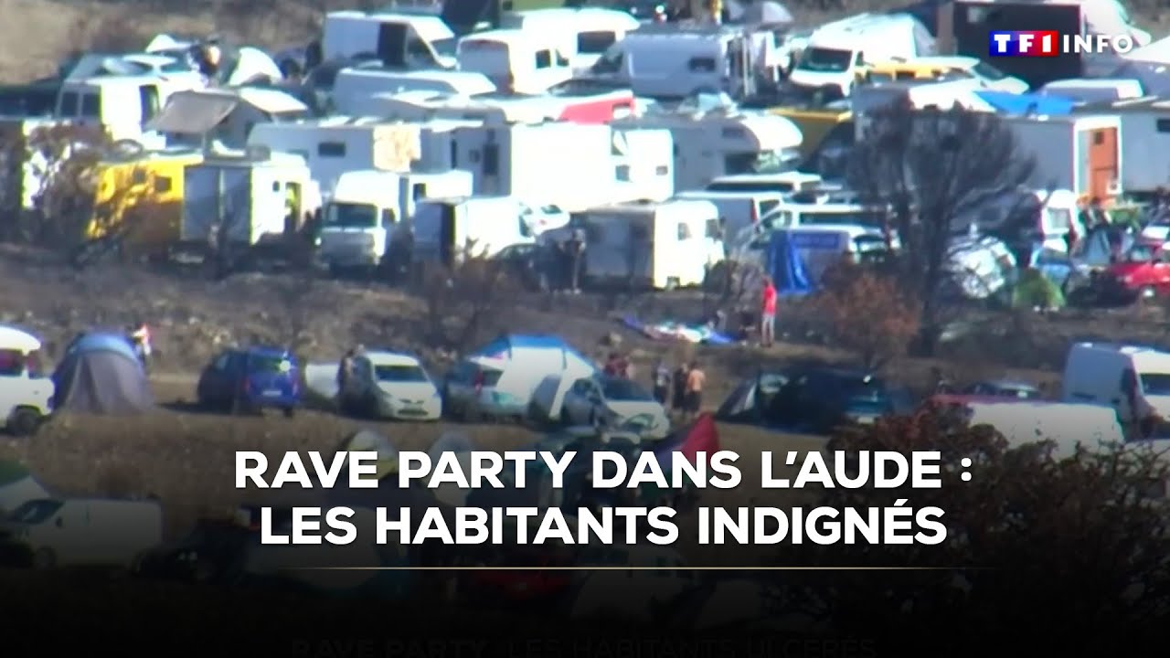 Rave party dans l'Aude : les habitants ulc&eacute;r&eacute;s｜TF1 INFO