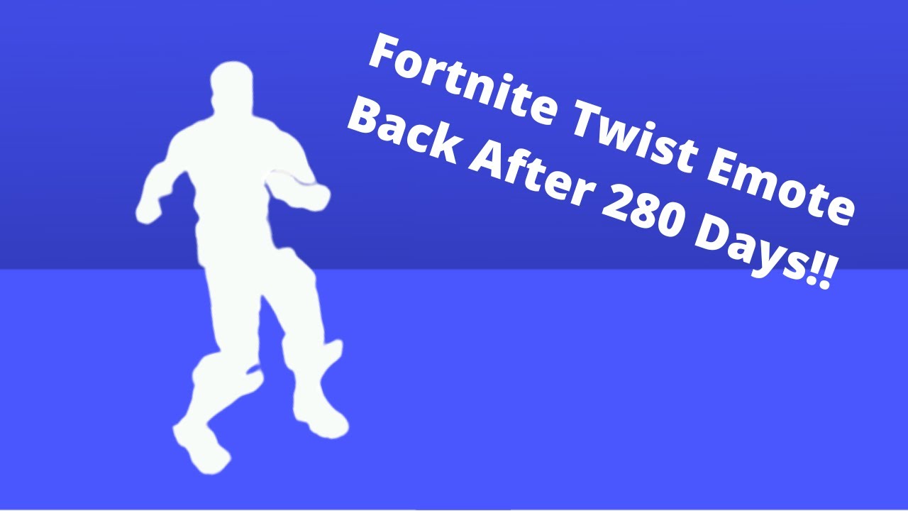 RARE* Twist Emote Back After 280 Days!!