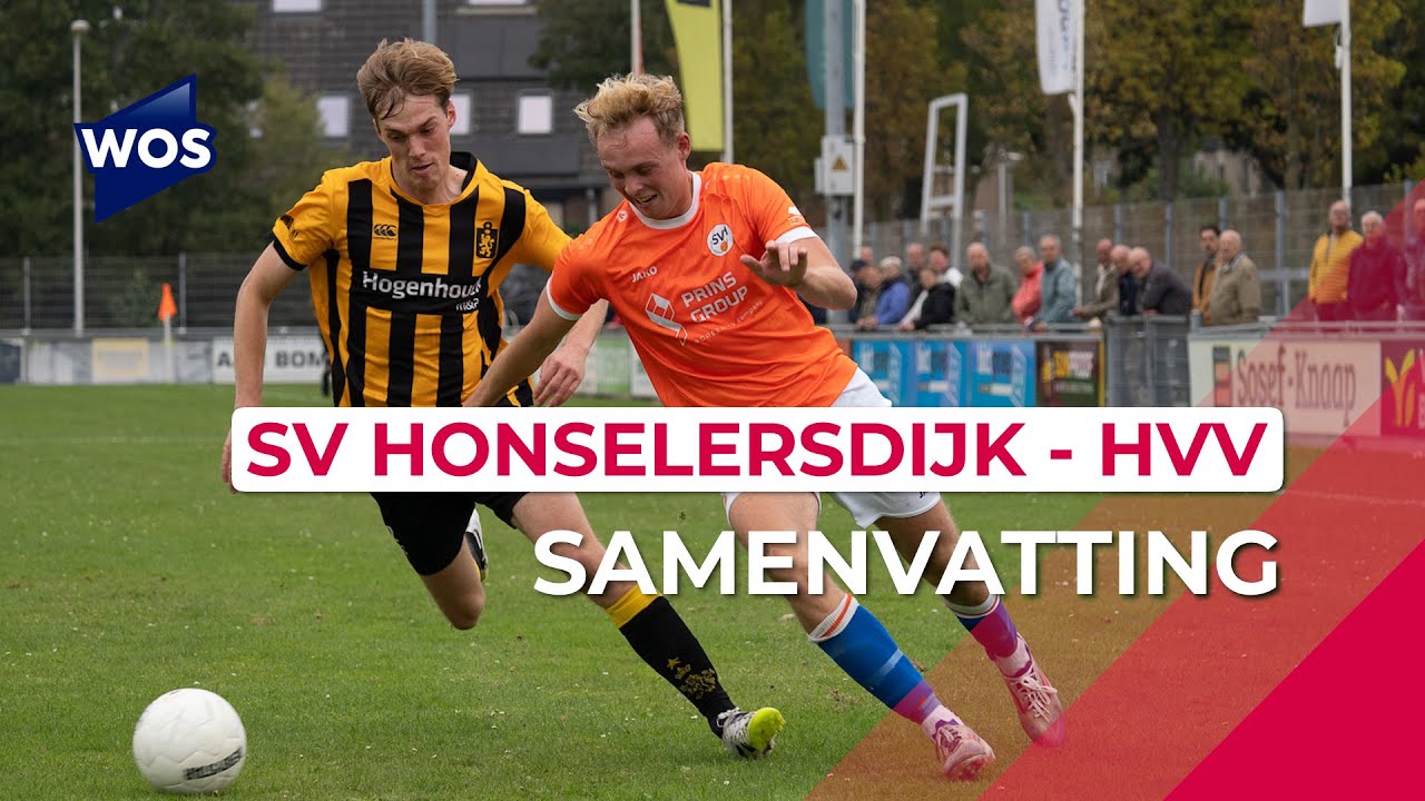 Honselersdijk JAAGT Op Eerste Punten! | Samenvatting SV Honselersdijk - HVV