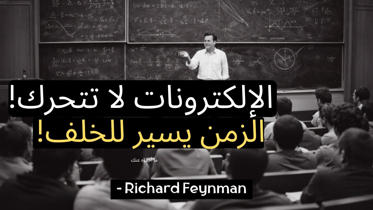 لماذا تطير الإلكترونات إلى الخلف؟ إجابة فاينمان ستدمر واقعك