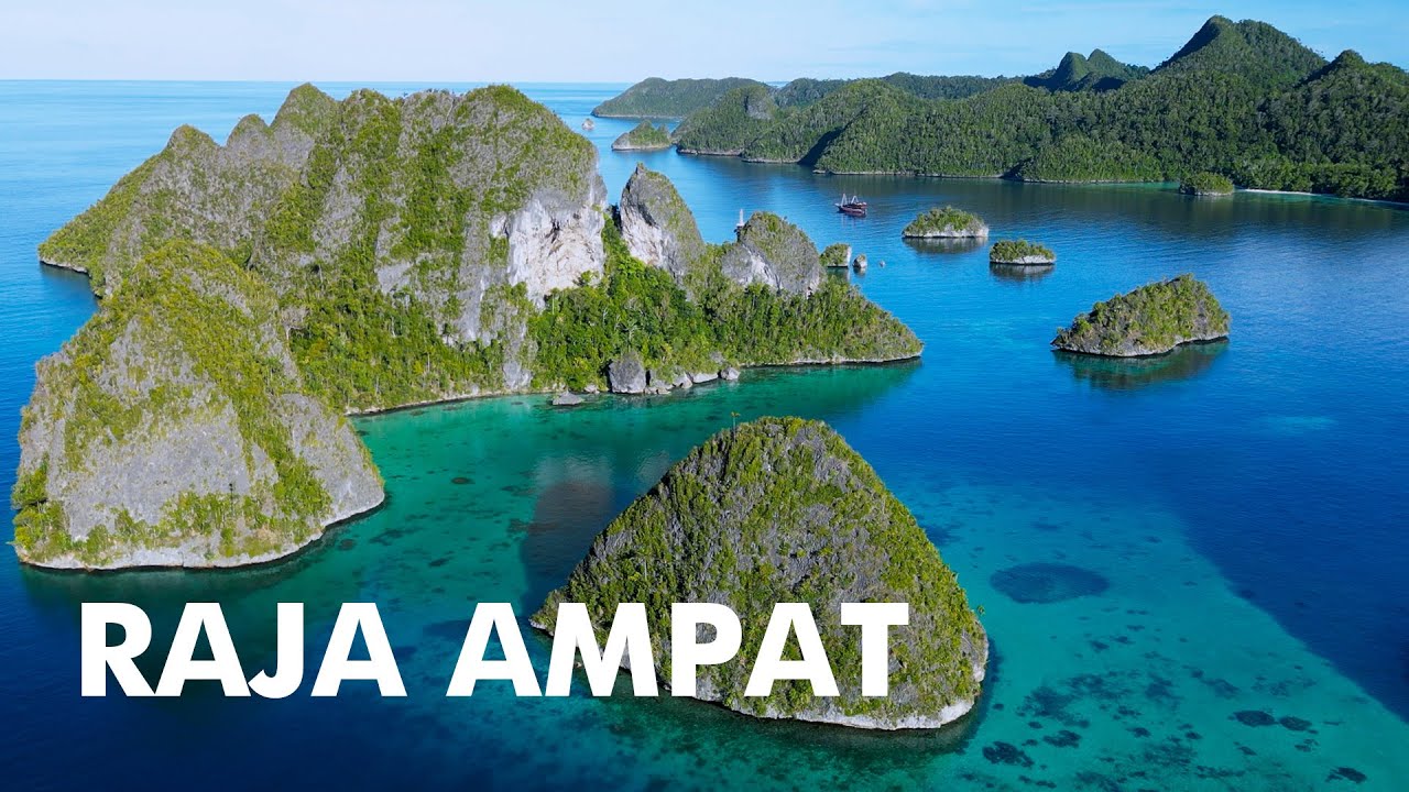 Raja Ampat from the air | Cinematic drone aerial with DJI Mini 3 Pro [4k]