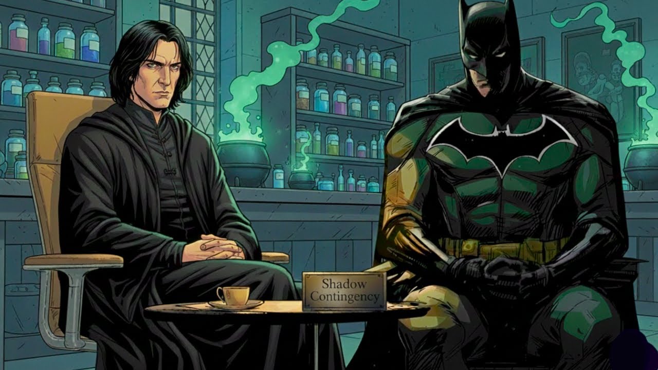 Batman and Professor Snape Discuss &lsquo;WHAT SECRETS DO TO A MAN&rsquo;