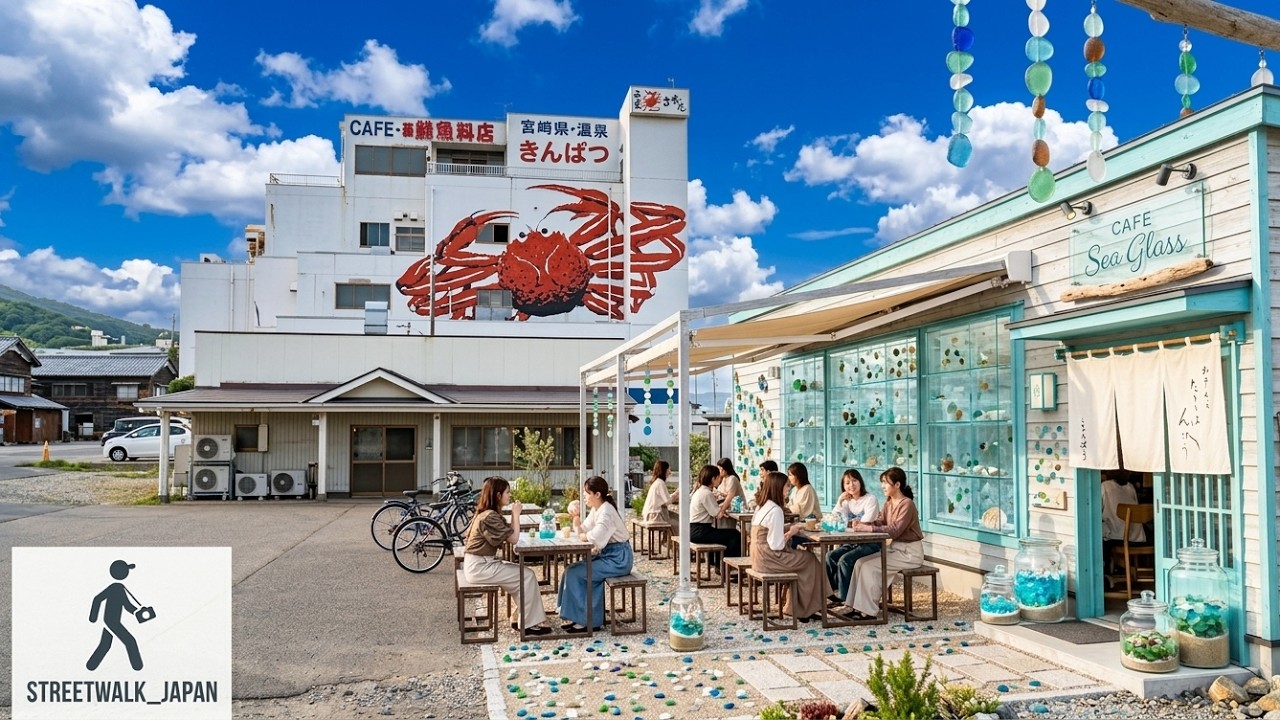 新潟県長岡市寺泊花立 / 250716✨日本海の大パノラマと、潮の香りが漂う「魚の市場通り（魚のアメ横）」が活気に満ちた、食と癒やしの港町です。🌊🐟