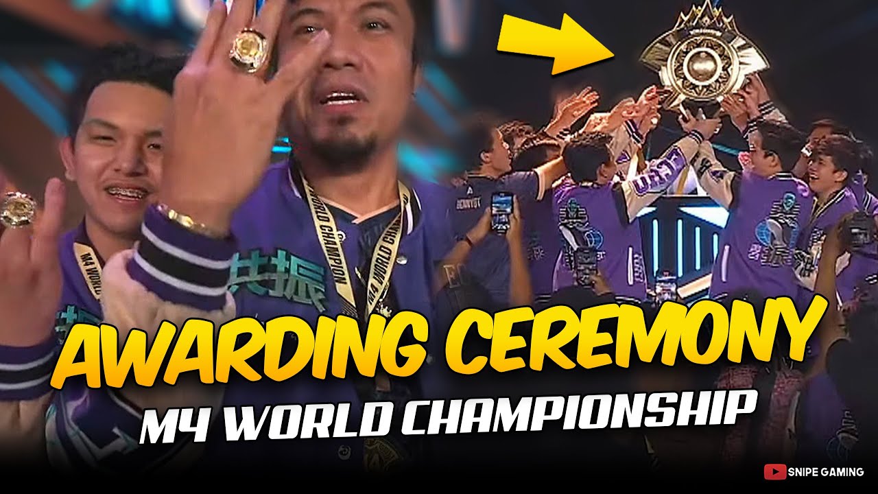 [HD] M4 WORLD CHAMPIONSHIP AWARDING CEREMONY. . . 😮