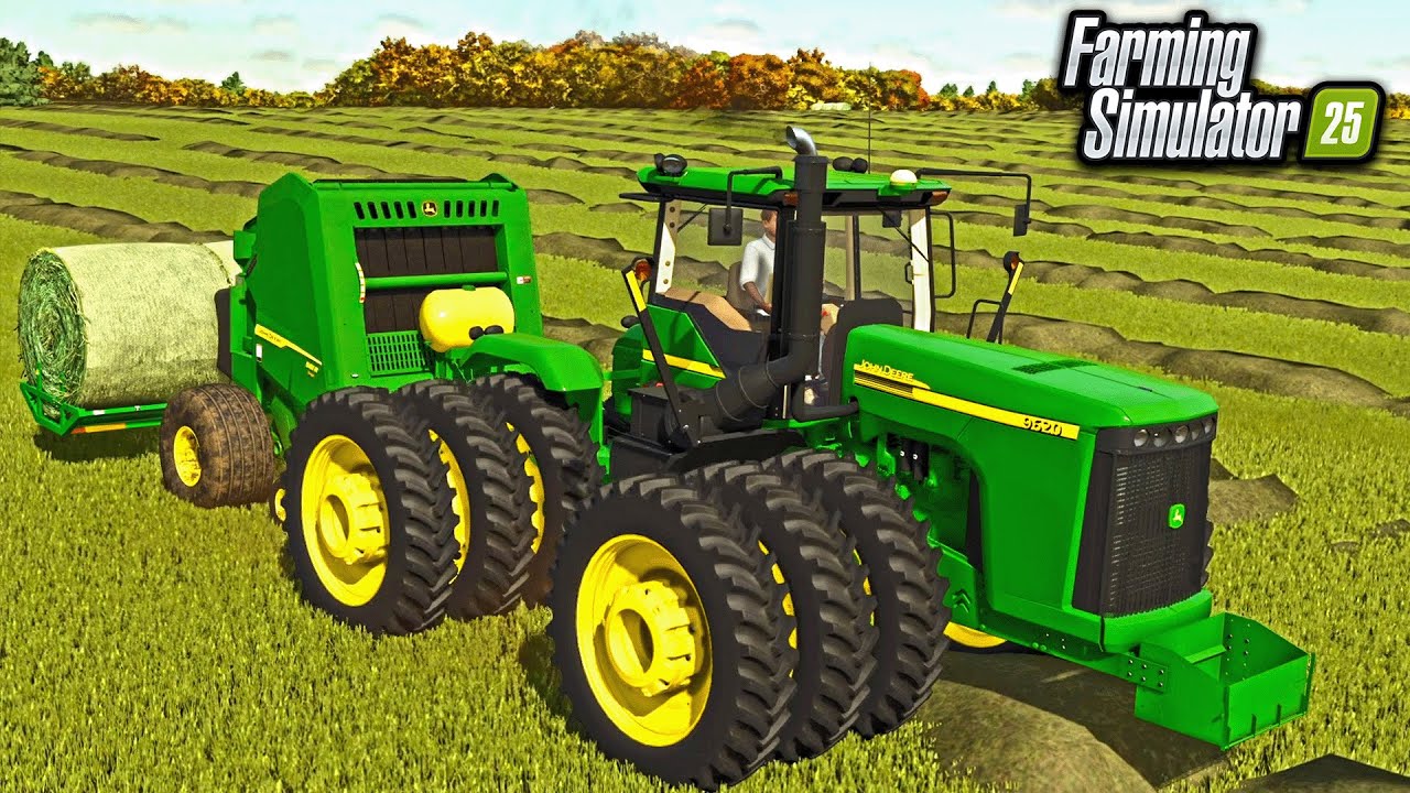 THE BEST HAY BALING SETUP (500HP) & FALL TILLAGE TIME! | FARMING SIMULATOR 25