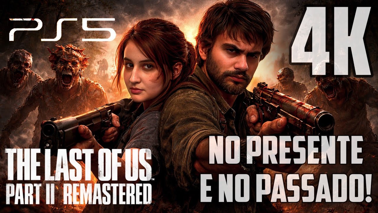 THE LAST OF US PART II REMASTERED | NO PRESENTE E NO PASSADO!!! (PARTE 7) | PLAYSTATION 5
