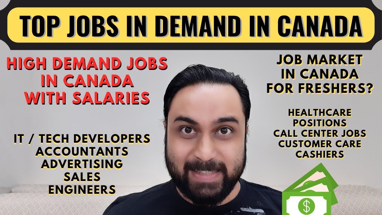 Top Jobs in Demand in Canada With Salary | High Demand Jobs in Canada | High Paying Jobs in Canada