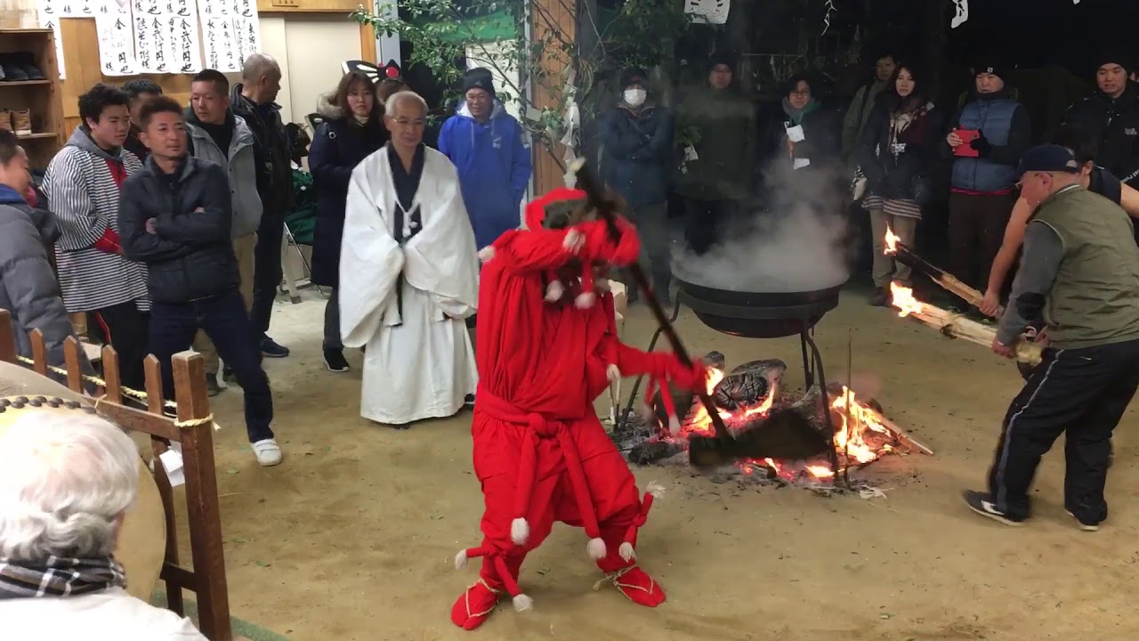 2019下黒川花祭 榊鬼