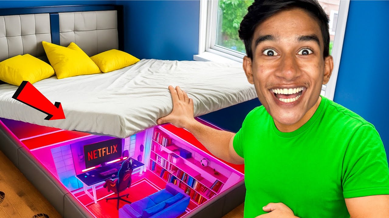 SECRET ROOM CHALLENGE ( PART 2 ) 😱