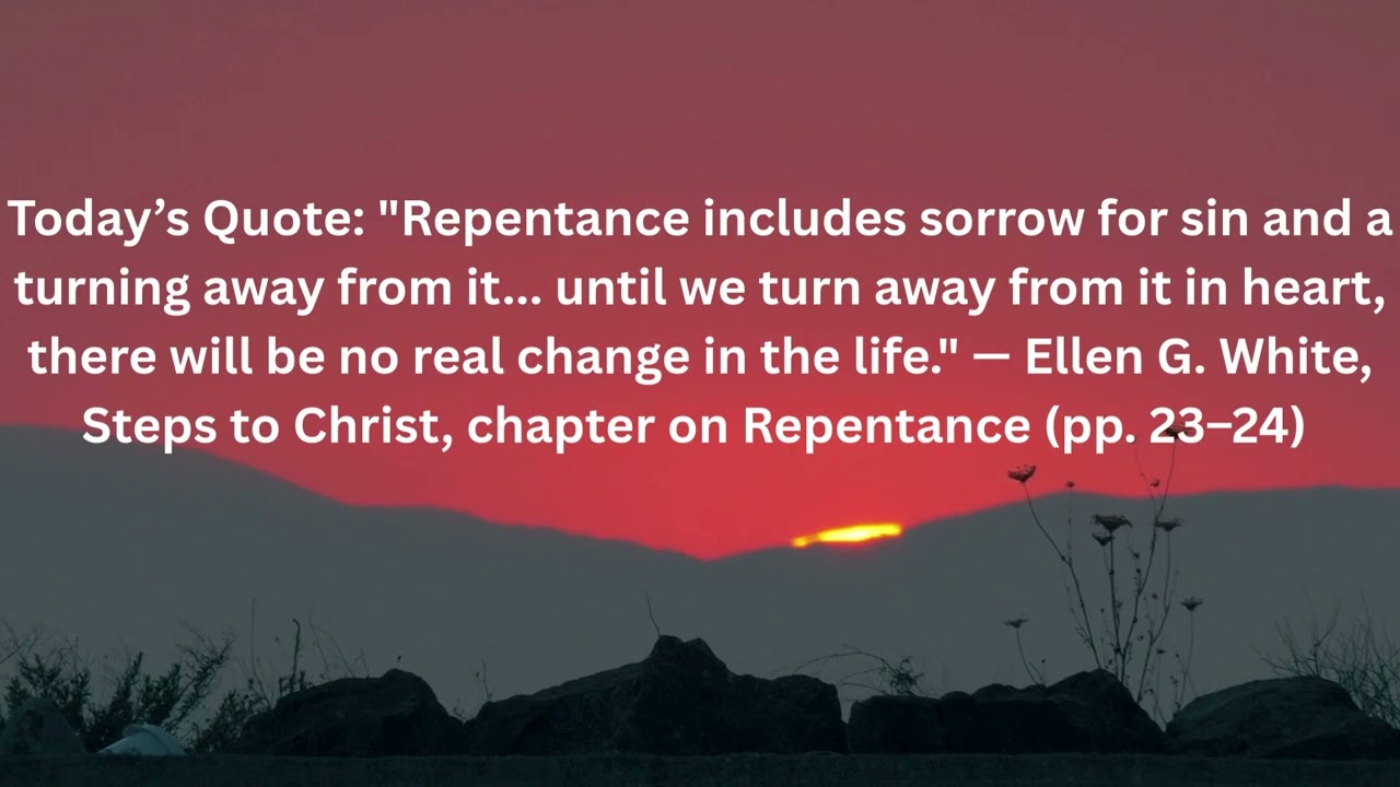 Day 19: Faith and Repentance: Turning to God