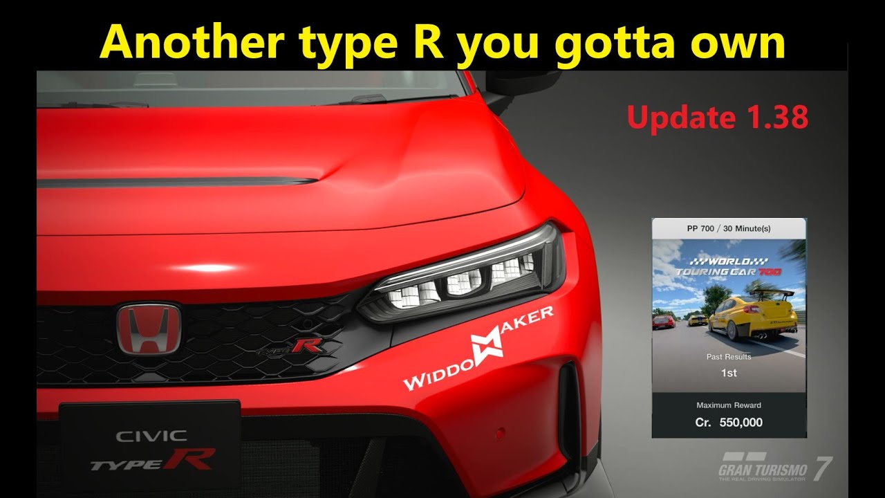 GT7 Honda Civic Type R 22 Le Mans 700pp The Grind Gold How to Tutorial Update 1 38