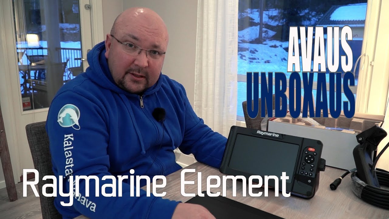 Kanava unboxaa: Raymarine Element 9 HV -kaikuluotain/karttaplotteri