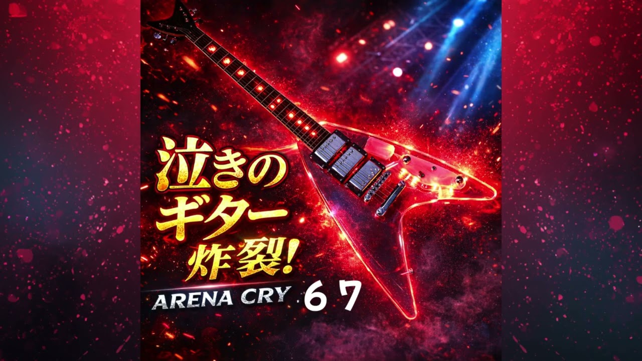 マイケル・シェンカー風｜フライングVで奏でる泣きのギター・インスト｜Into the Arena Inspired / Michael Schenker【Guitar Anthem ６７】