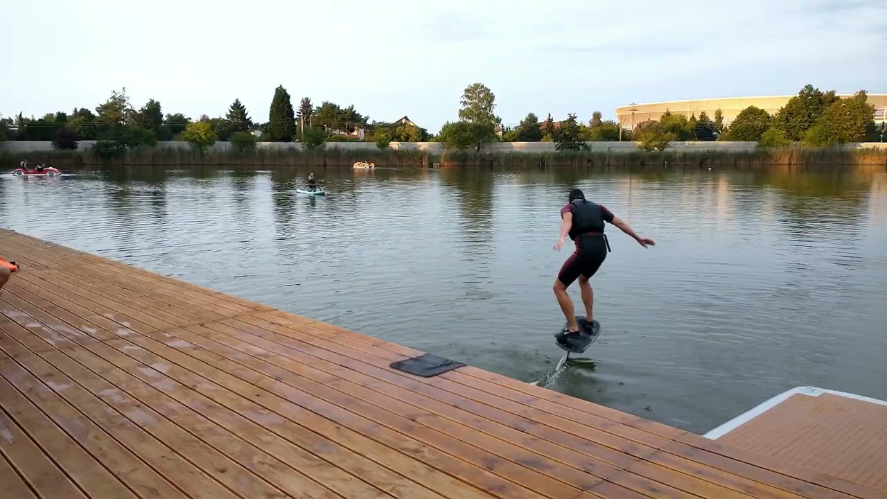 dock start pump foiling #10