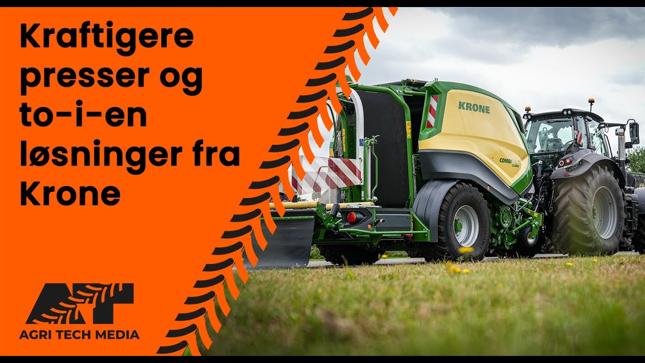🇩🇰 Kraftigere pressere og to-i-en løsninger fra Krone