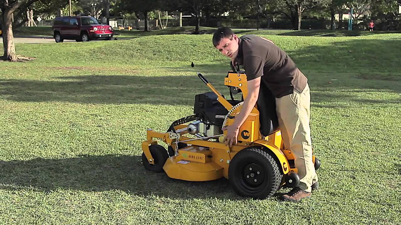 Wright Stander Intensity: Mowing Slopes