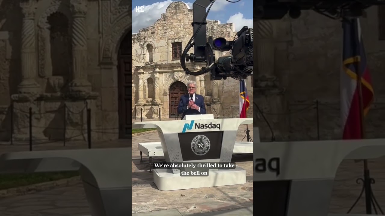 Nasdaq rings the bell at Alamo to commemorate launch of its Texas stock exchange