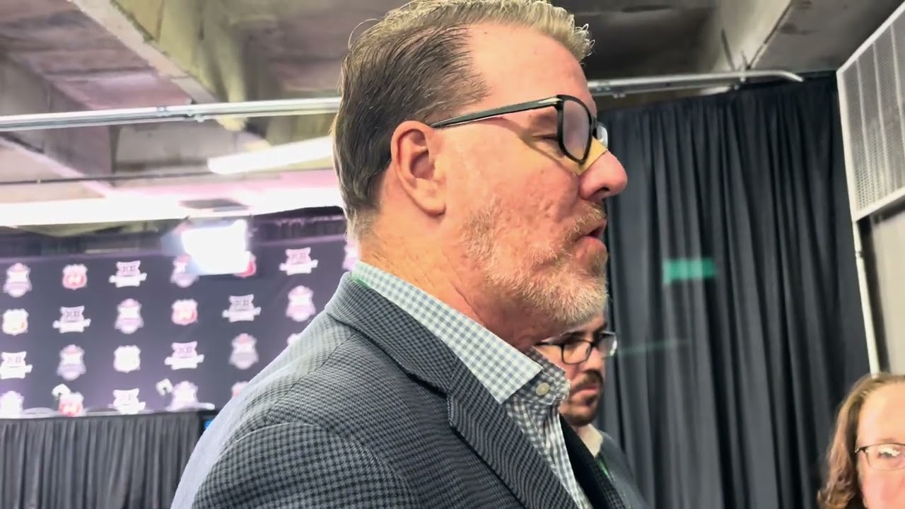 Big 12 Chief Football & Competition Officer Scott Draper discussing the upcoming Union Jack Classic 