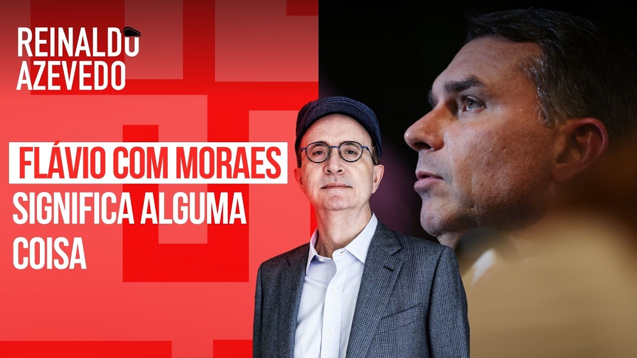 Reinaldo: Armistício? Flávio falou com Moraes como advogado; ainda a domiciliar