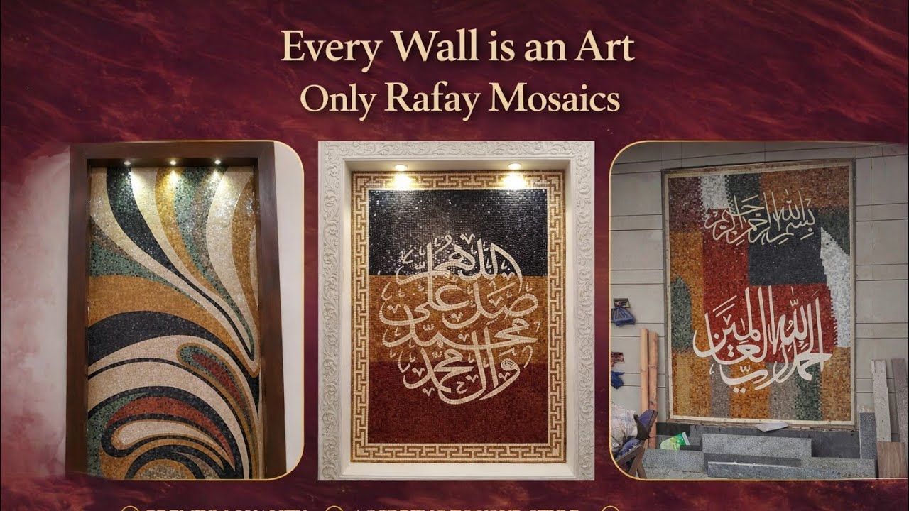 R.R Mosaice marble #calligraphy #art amazing designer and hande made . Lahore 