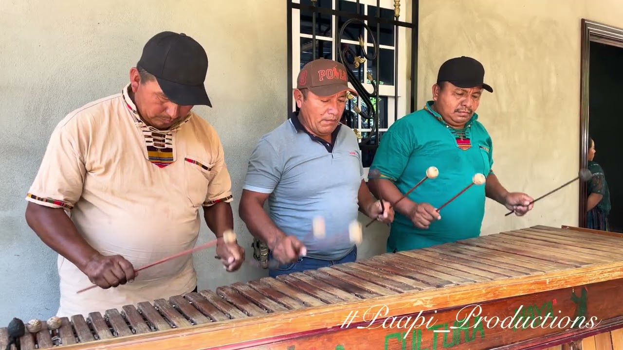 Inauguracion de casa en Sabaneta poptun: Marimba La Cultura Maya #tradiciones #poptun #peten