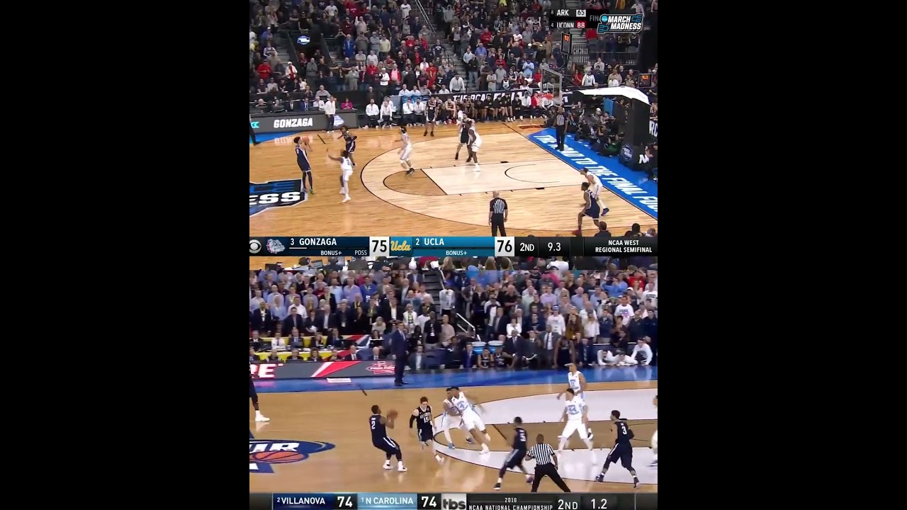 Gonzaga ran the Kris Jenkins play FTW 🔥