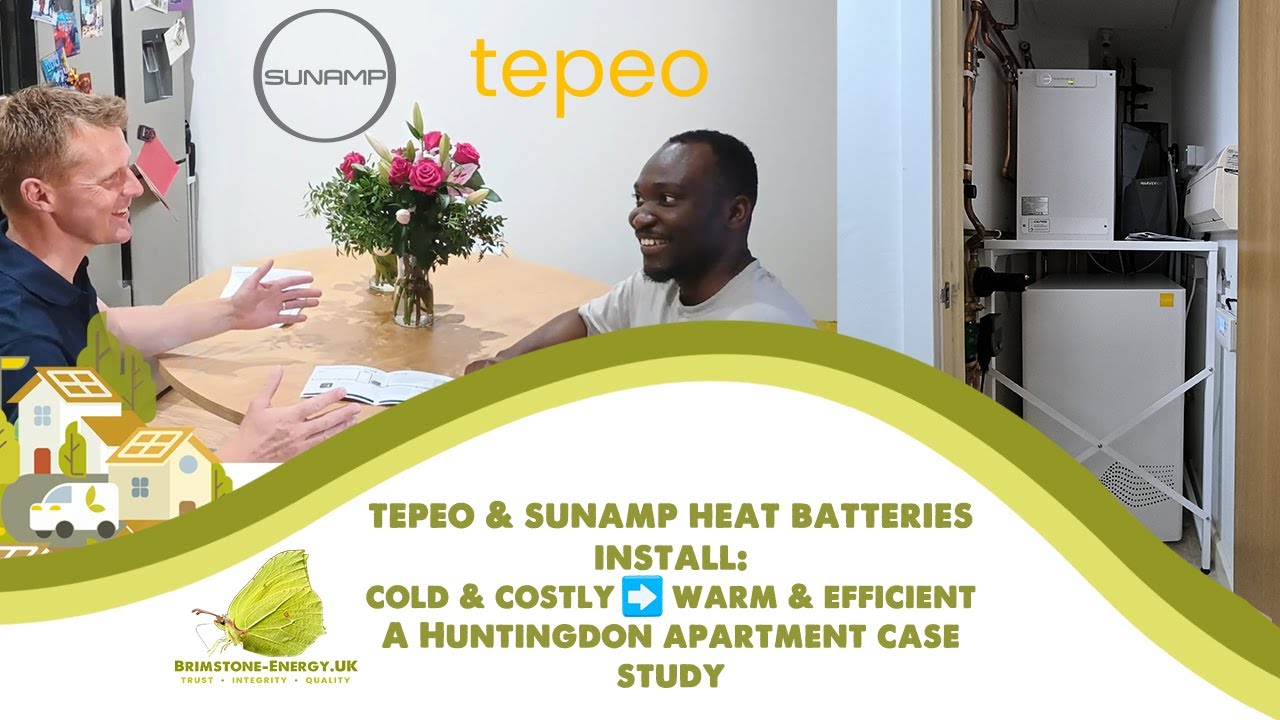 The tepeo ZEB and SUNAMP Heat Batteries Installed Into An Apartment - A Case Study