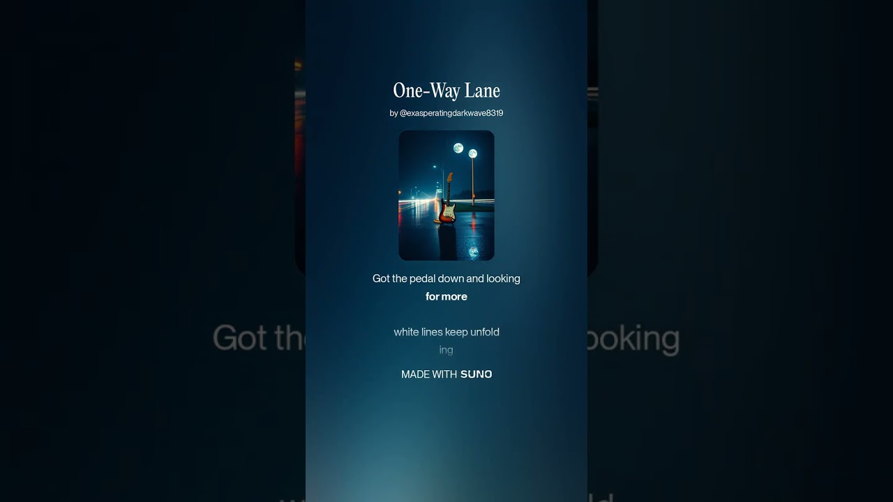 One-Way Lane (Version 1) (Compilation)